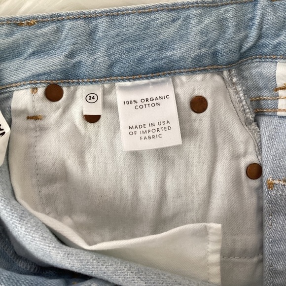 GRLFRND Helena High Rise Shorts in MY WAY SIZE 24 NWT - Picture 10 of 12